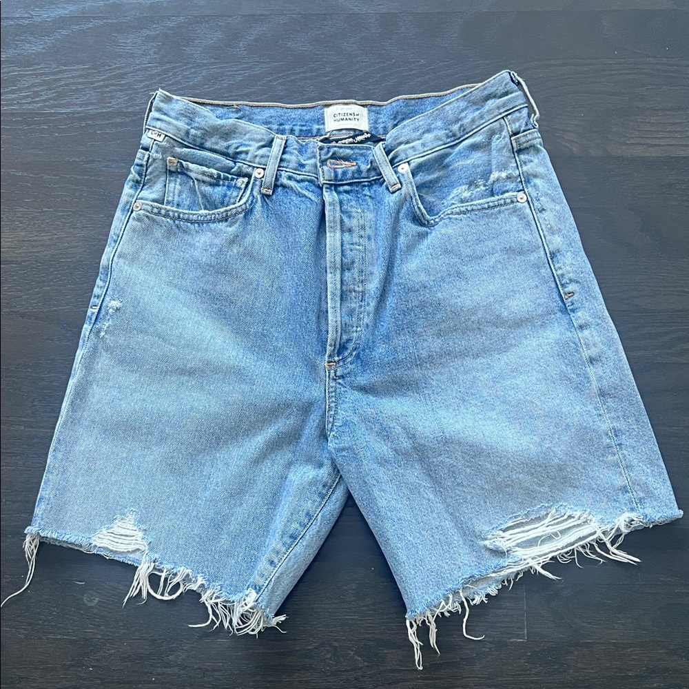 Citizens Of Humanity Blue Jean Shorts